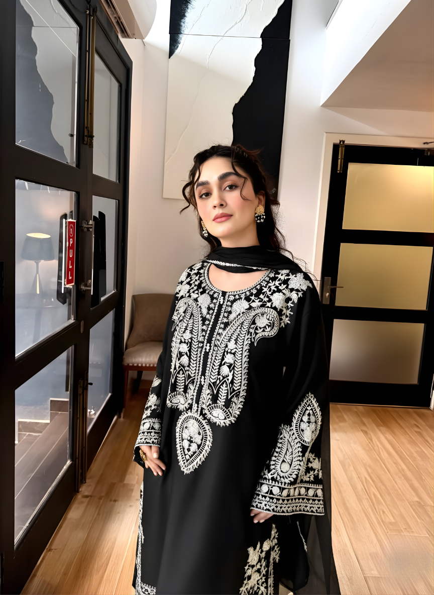 NOOR | 3 PC PRET – LS02