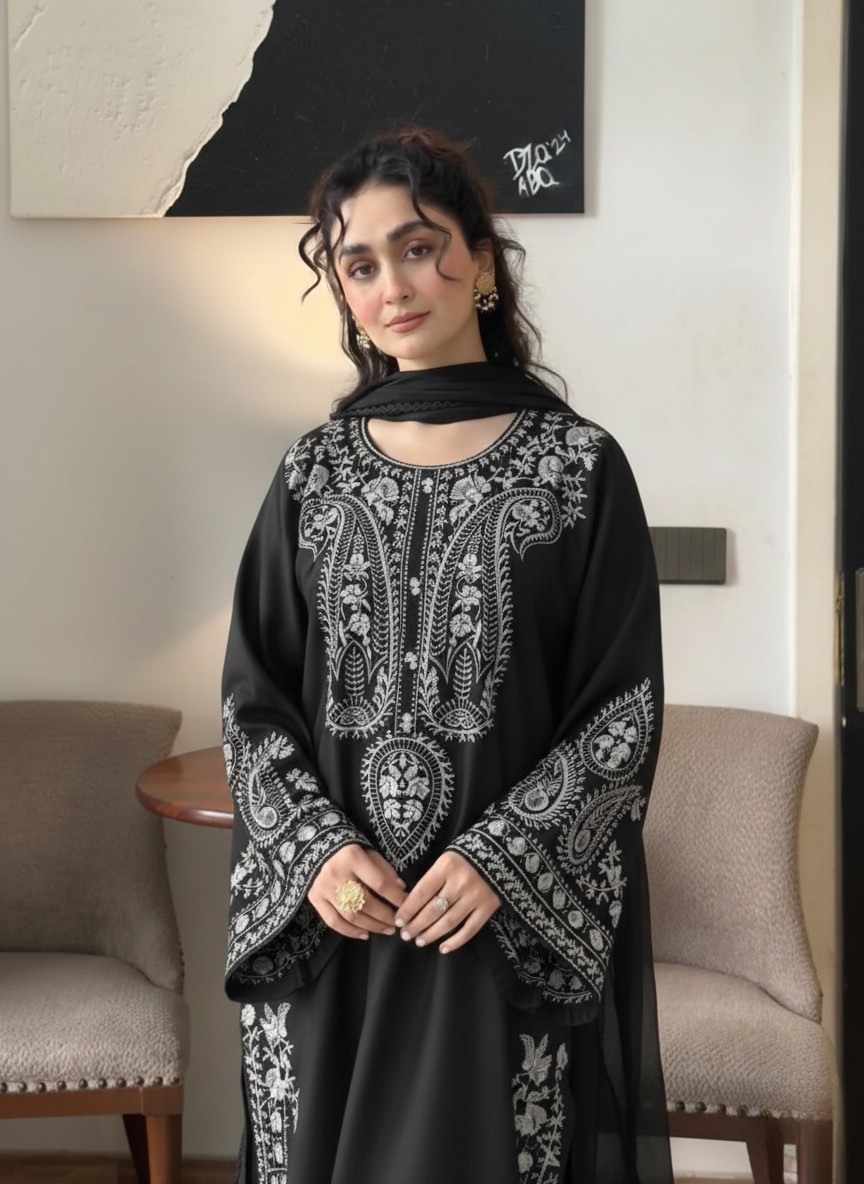 NOOR | 3 PC PRET – LS02