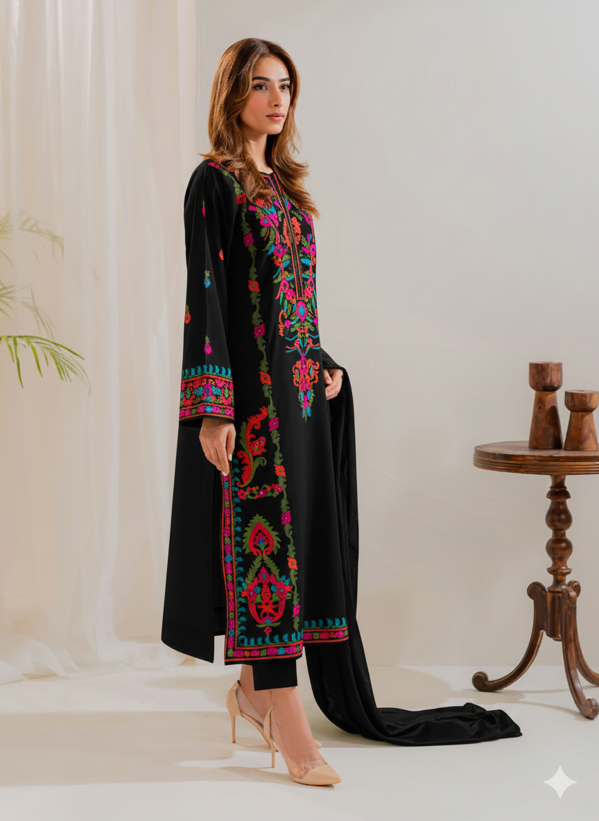 ZARA | 3 PC PRET – LS01