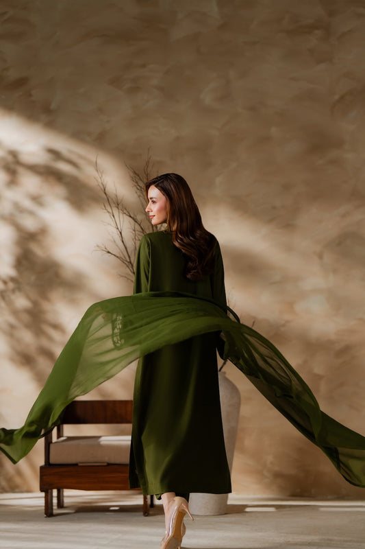 Mehndi Emb 3Pc Stitched