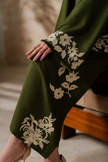 Mehndi Emb 3Pc Stitched